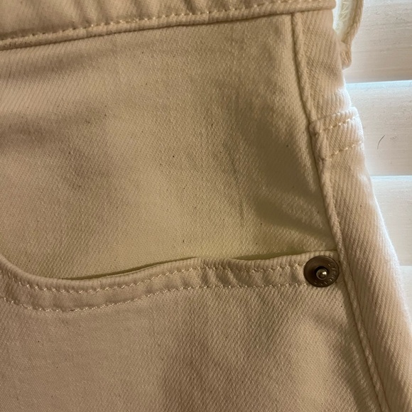 Everlane Way High Curve Jean in Ecru - Picture 7 of 8